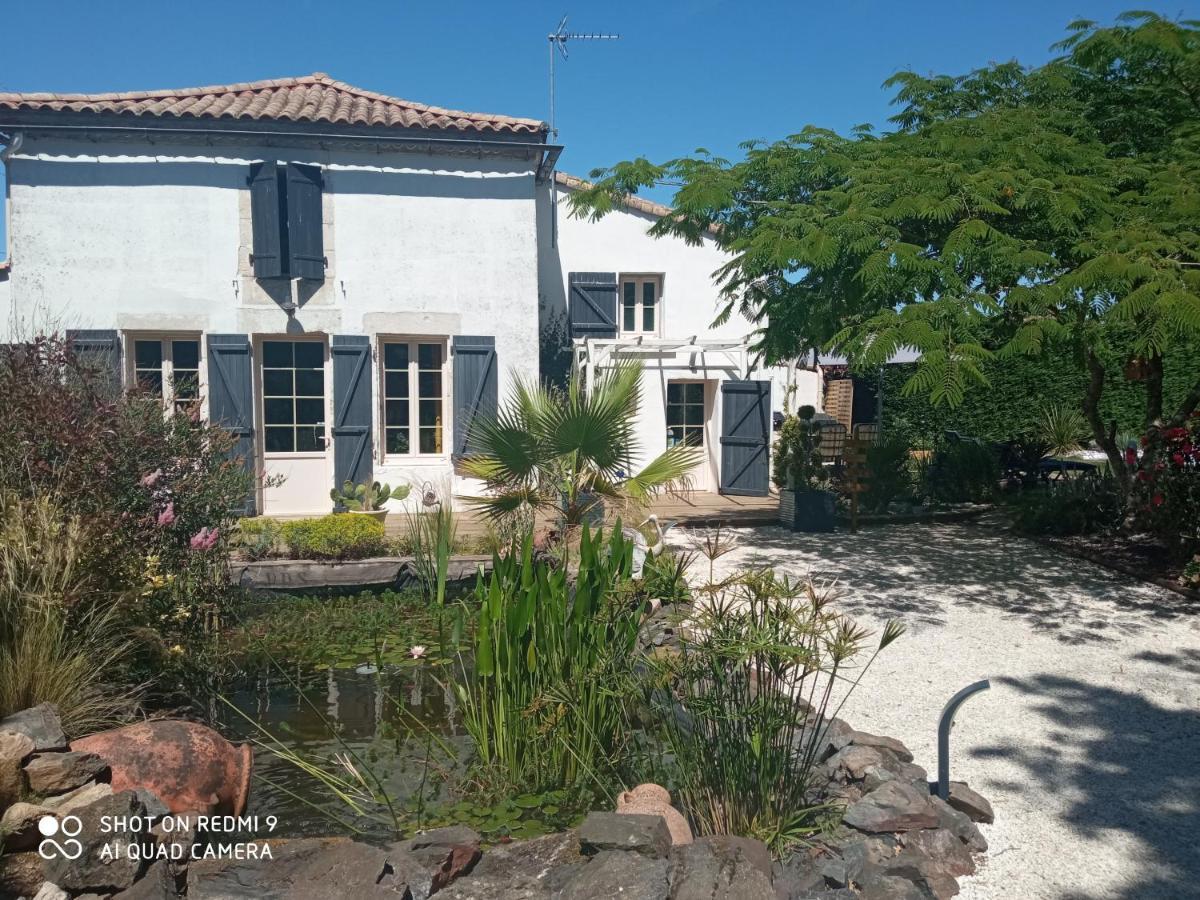 Mas Des Vignes Piscine Chauffee Bed & Breakfast Le Champ-Saint-Pere ภายนอก รูปภาพ