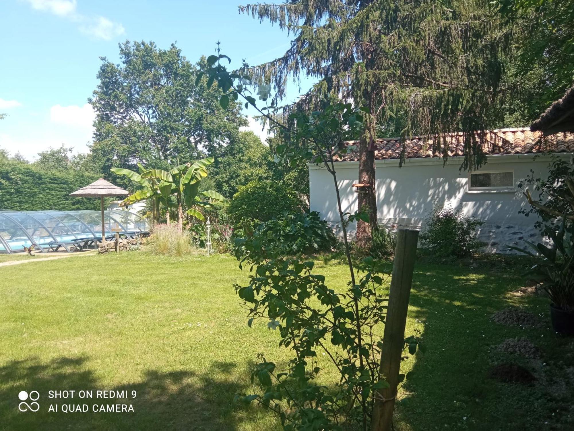 Mas Des Vignes Piscine Chauffee Bed & Breakfast Le Champ-Saint-Pere ภายนอก รูปภาพ
